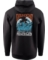 MEN'S DISPLACEMENT DWR HOODIE - SUPPORT LOCAL FISHERMAN BLACK MEDIUM